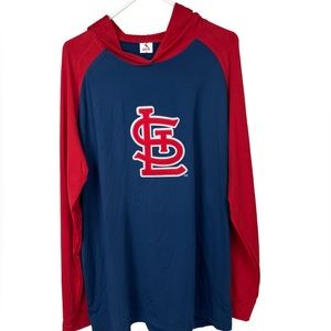 MLB St. Louis Cardinals Lightweight Hoodie Size XL
